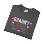 Granny Floral Tee — "Granny is the sunshine that makes our family garden bloom with love"