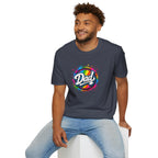 Dad Rainbow Graphic T-Shirt