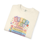 Grans Club Rules T-Shirt — Cute Floral Grandma Shirt, Funny Grandmother Gift for Mother's Day