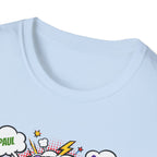 Super Papa Comic T-Shirt — Funny Father’s Day Gift