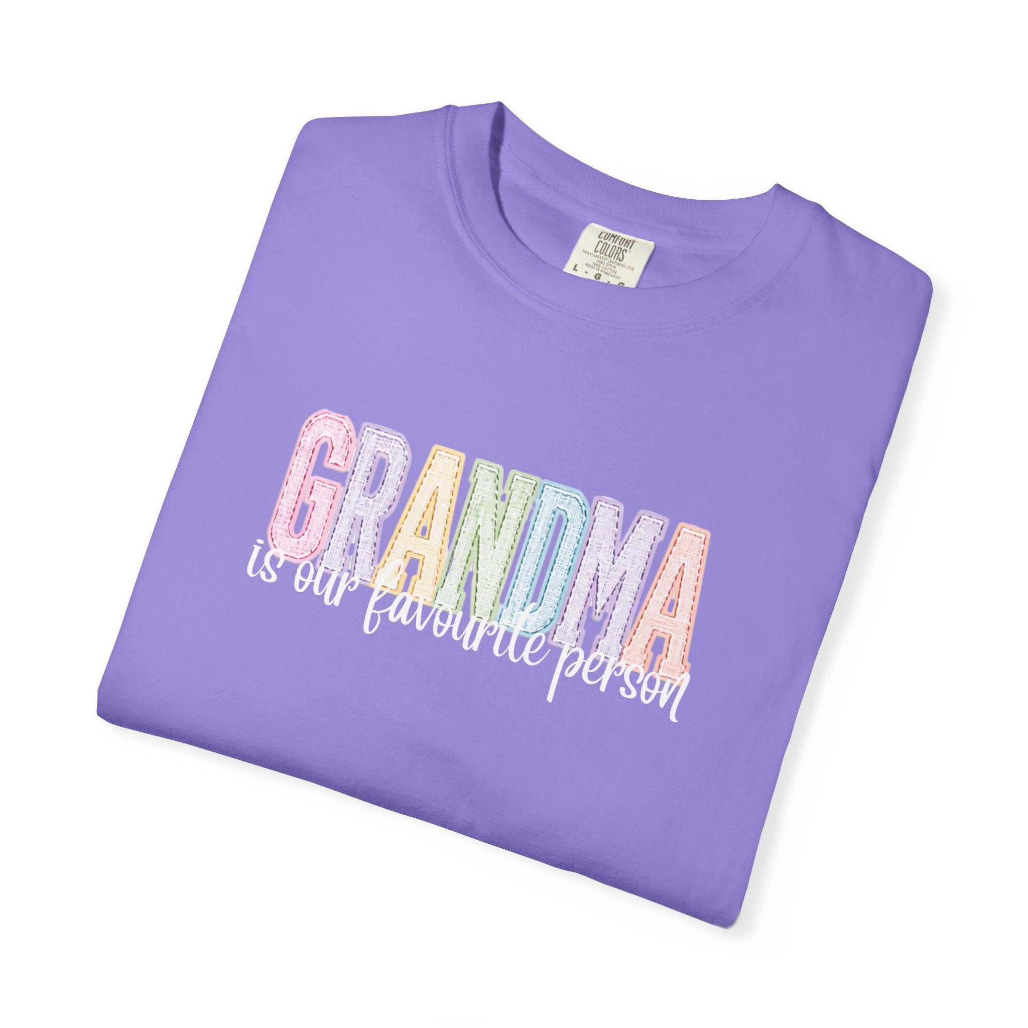 Grandma Pastel Rainbow T-Shirt — Cute Grandma Gift, Mother's Day Tee