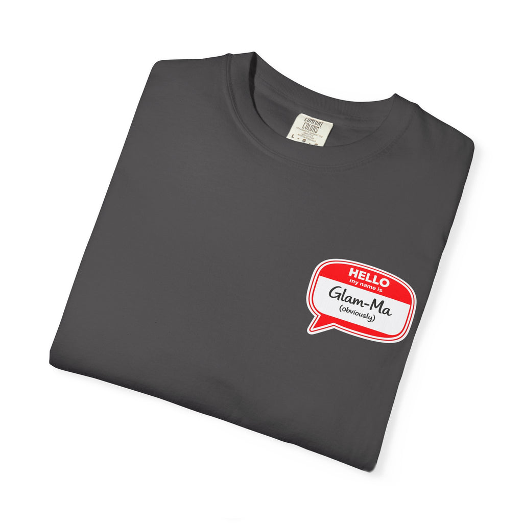 Hello, Classic Glam-Ma Badge T-Shirt