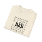 Dad Word Cloud T-Shirt — "You Had Me at Dad" Father's Day Gift