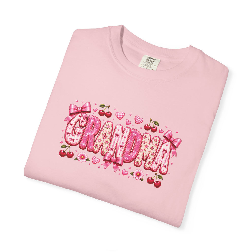 GRANDMA Floral Heart T-Shirt