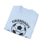 Grandad's Little Football Buddies T-Shirt — Personalized Soccer Grandpa Tee