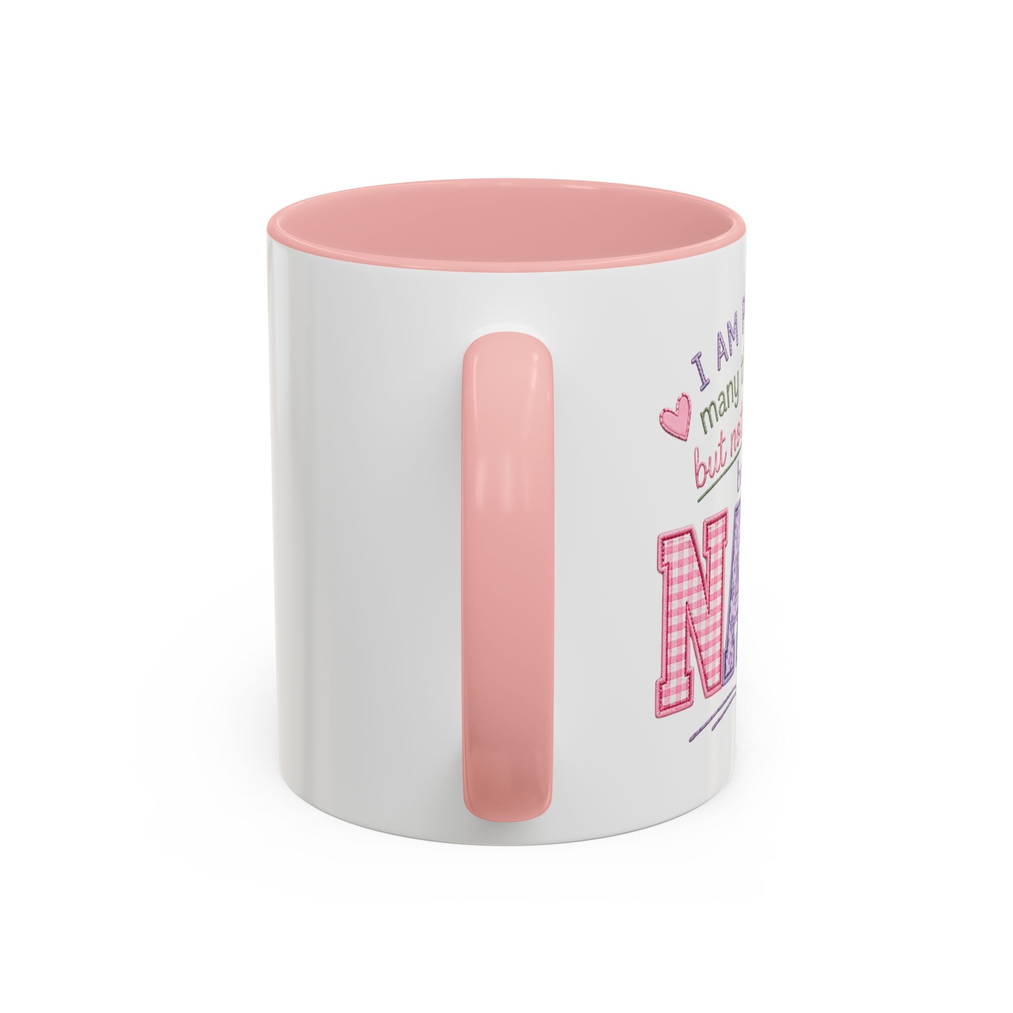 Mama Coffee Mug — 'Mama' Color Accent Ceramic Cup for Mother's Day & Everyday