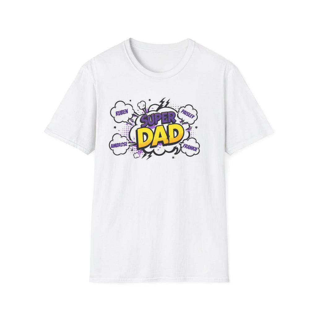 Super Dad Comic T-Shirt — Father's Day Gift Tee