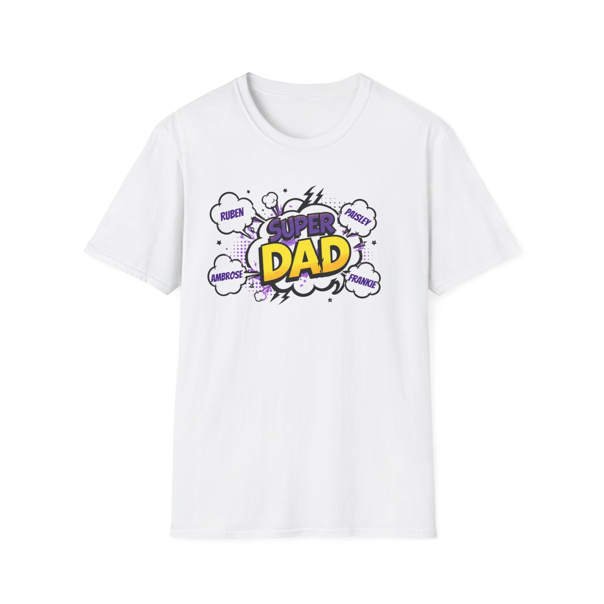 Super Dad Comic T-Shirt — Father's Day Gift Tee