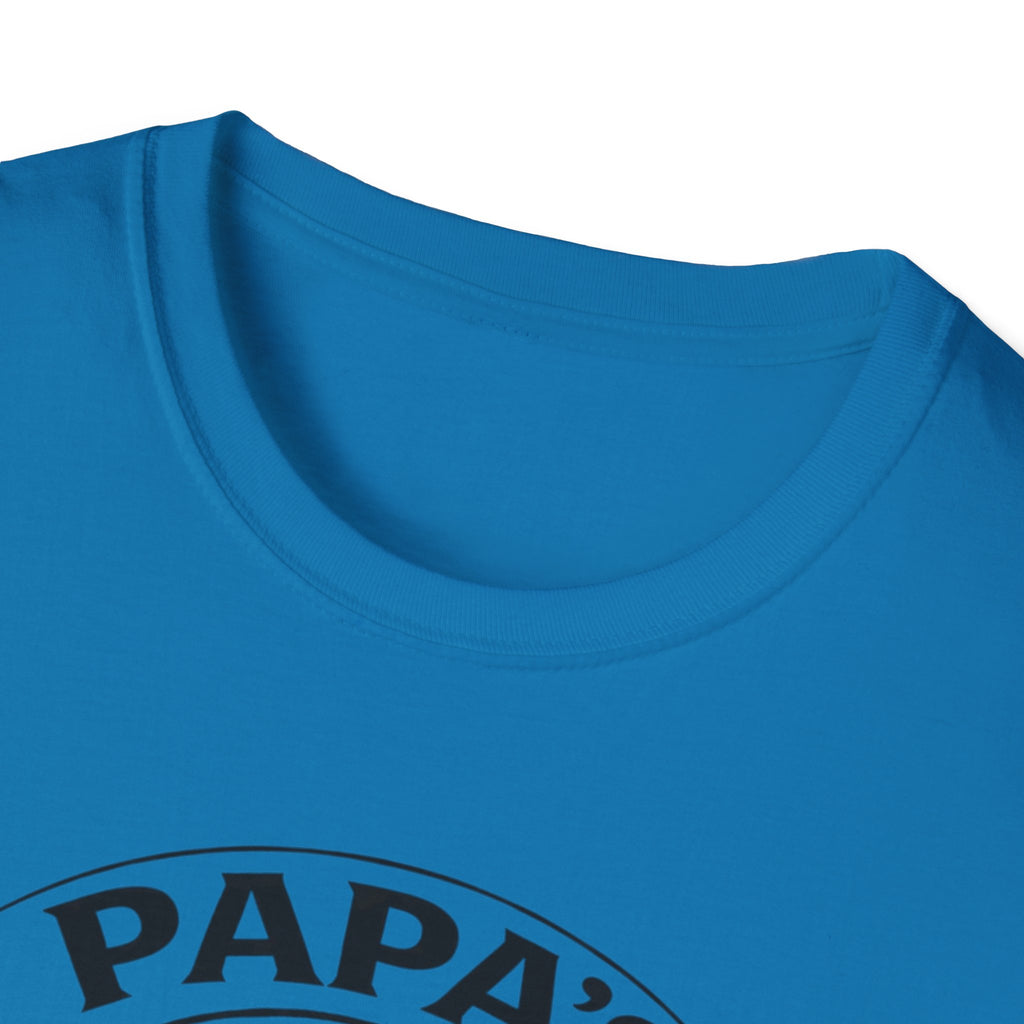Papa’s Little Football Buddy T-Shirt — Personalized Soccer Dad Tee