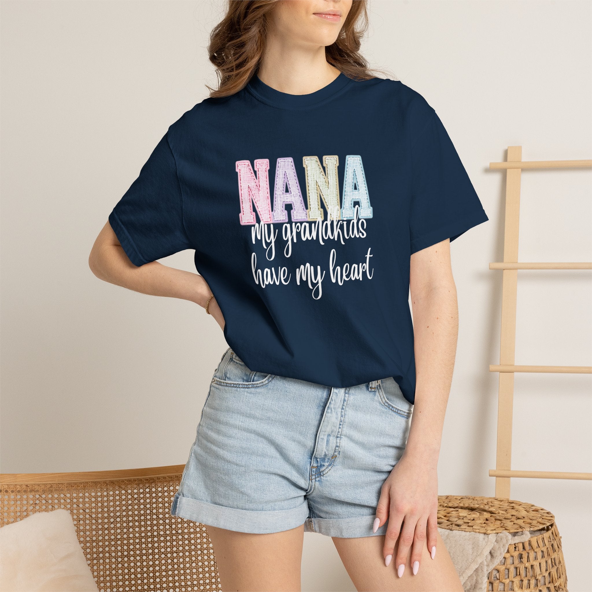 Nana Pastel Lettering T‑Shirt