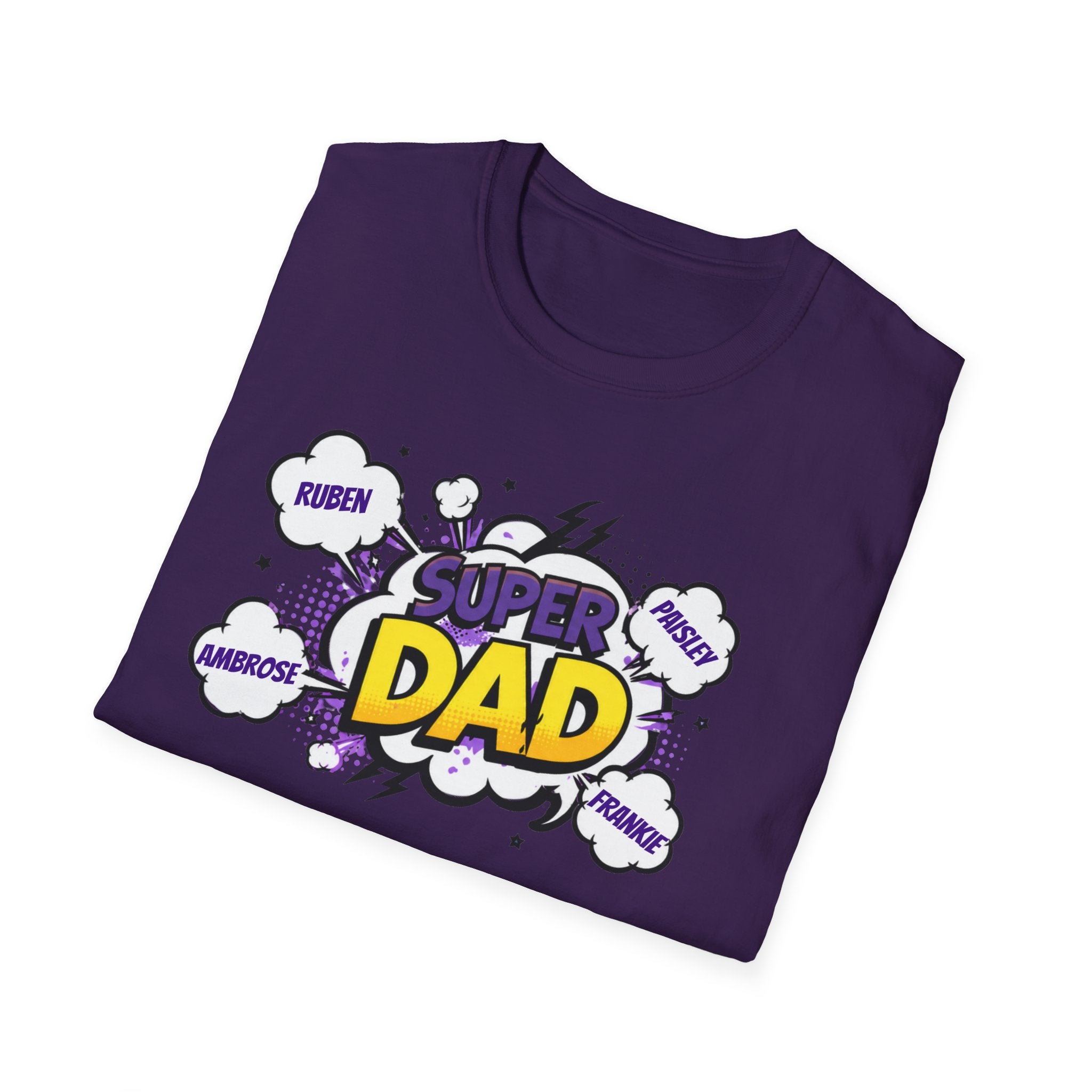 Super Dad Comic T-Shirt — Father's Day Gift Tee