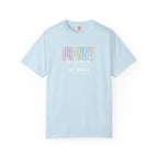 Grandma T-Shirt — "Grandma the Heart of Our Family" Pastel Comfort Tee