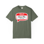 Glam-Ma Name Tag T-Shirt — "Hello My Name Is Glam-Ma (Obviously)" Graphic Tee