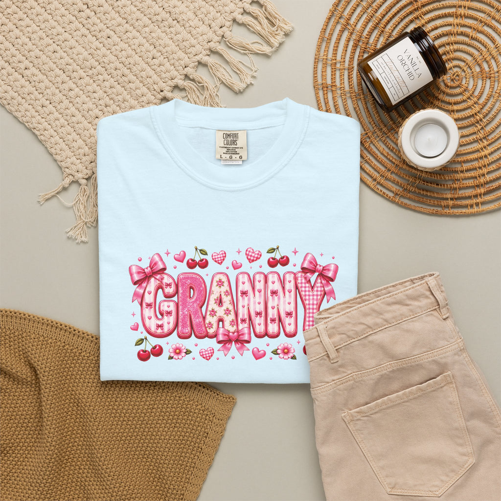 GRANNY Floral Heart T-Shirt