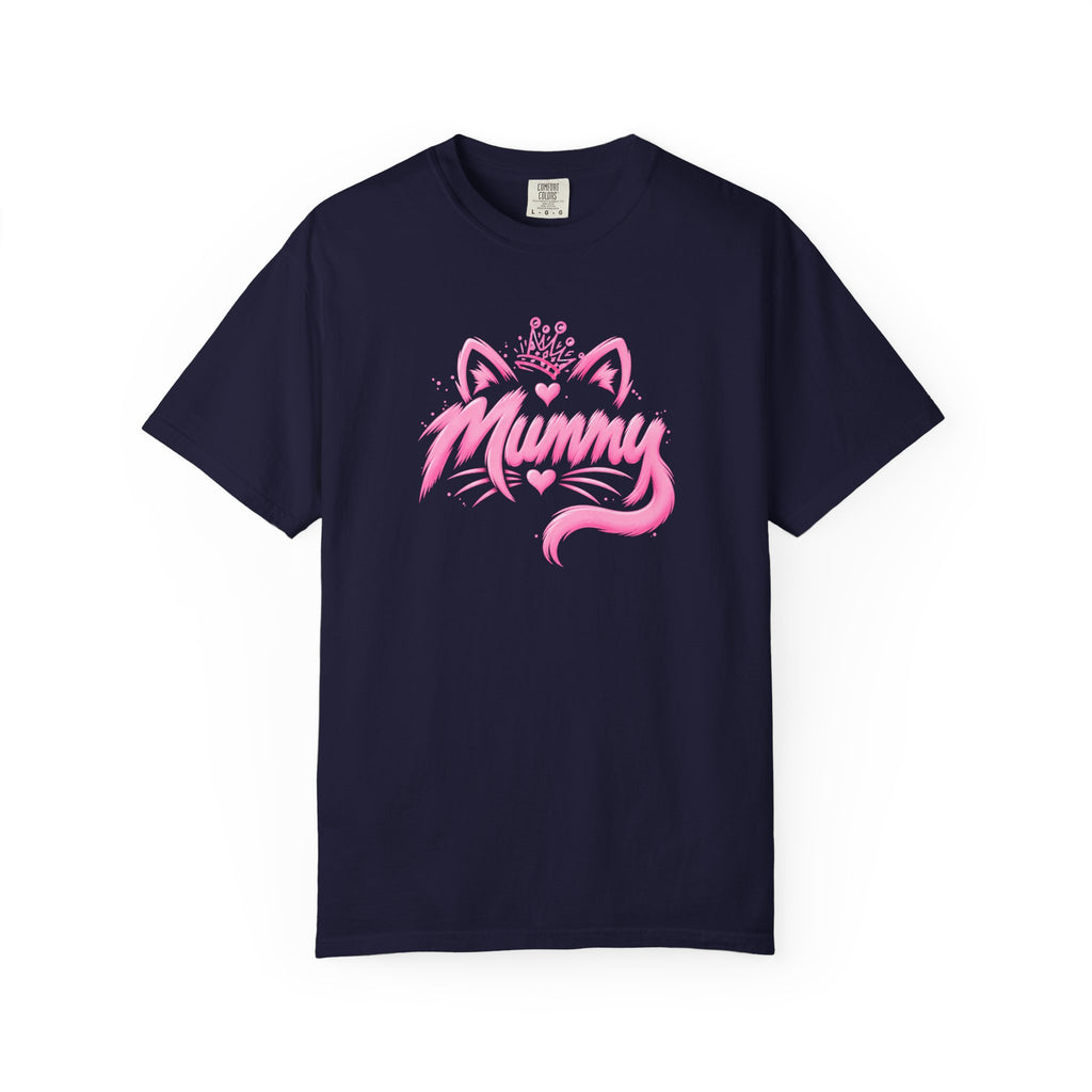 Mummy Cat Crown T‑Shirt