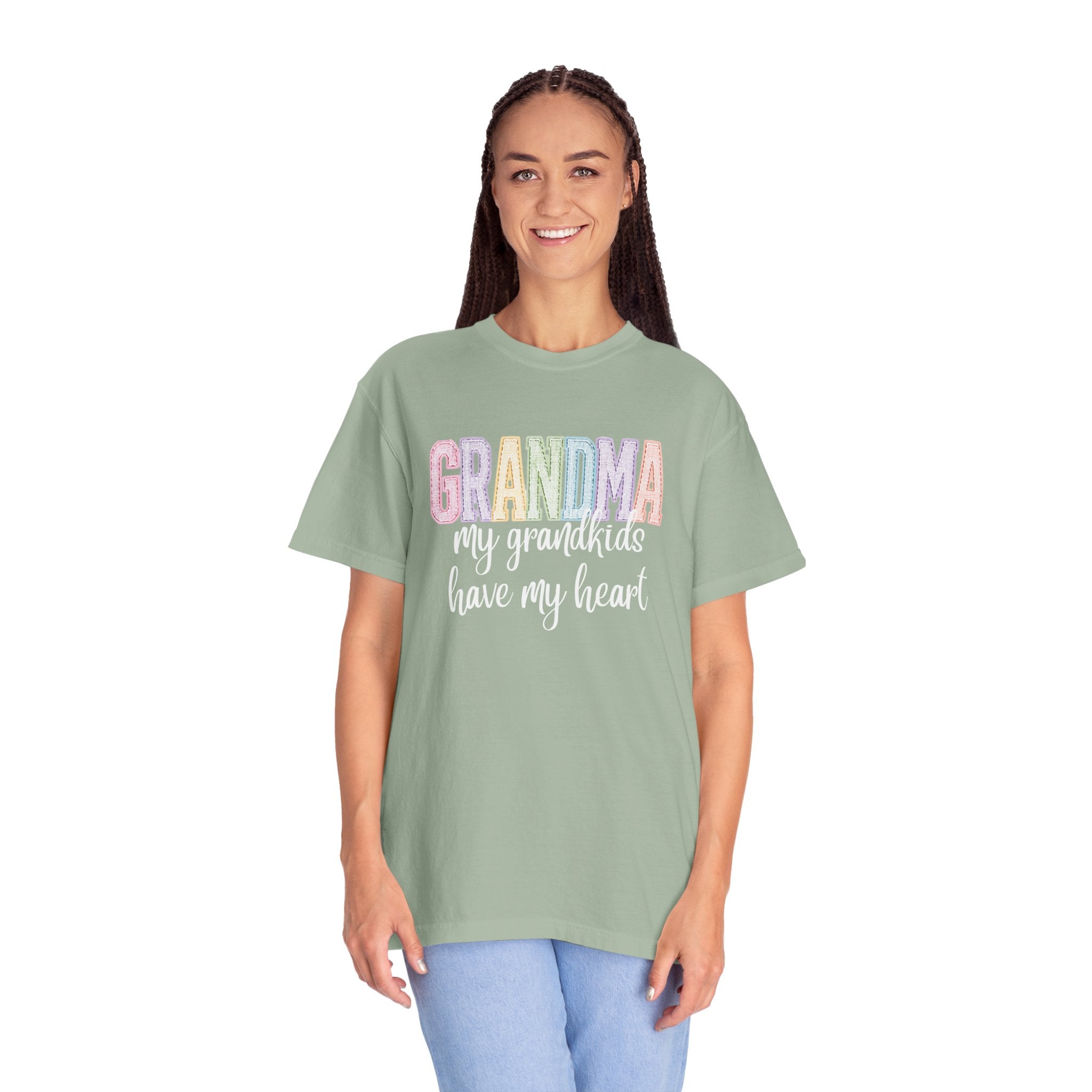 Grandma Pastel Rainbow T-Shirt — Cute Grandma Gift