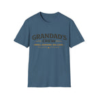 Granddad's Crew T-Shirt — "Small Humans, Big Love" Grandpa Gift