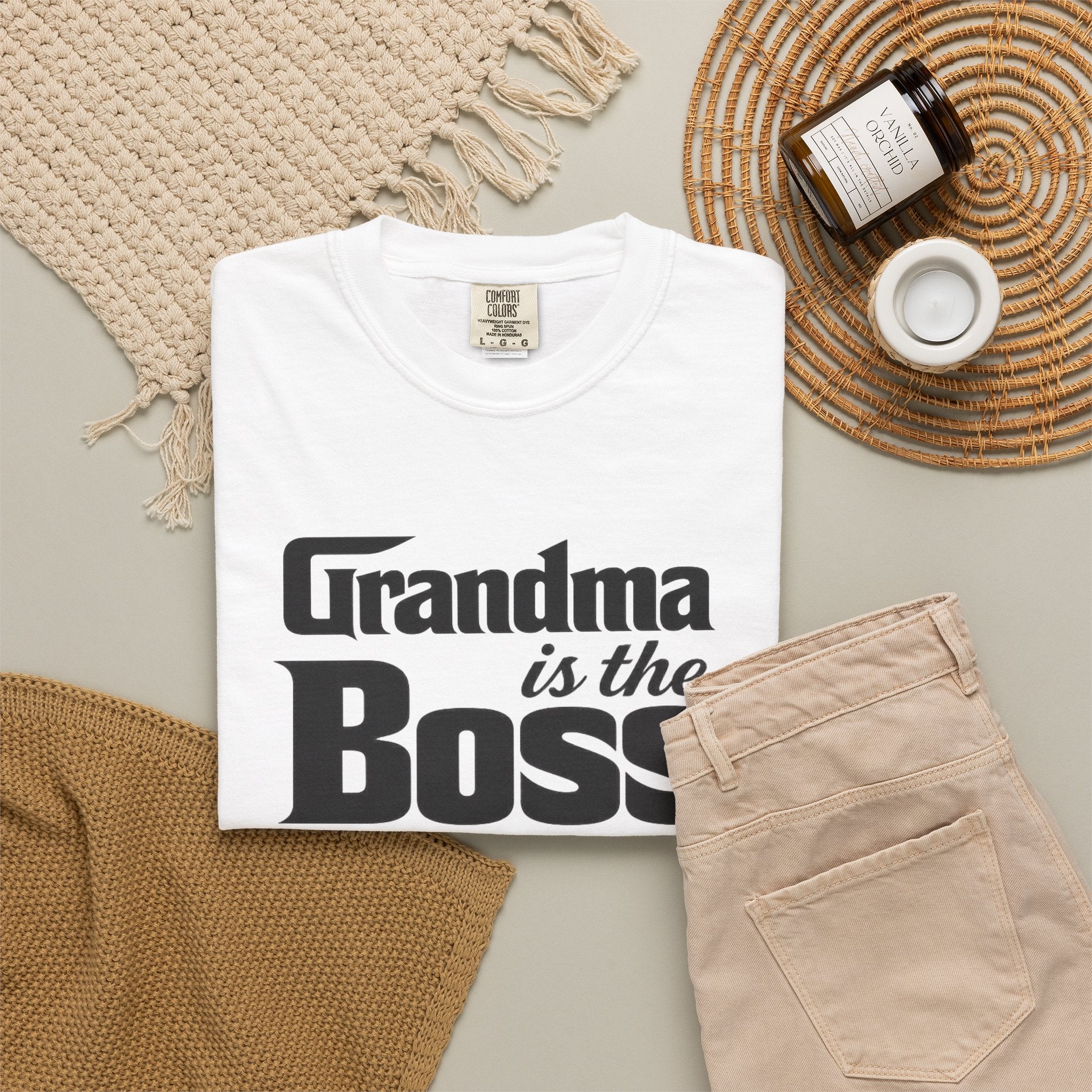 Grandma Is The Boss T-Shirt