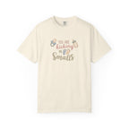 Kicking Me Smalls Baby Pregnancy Announcement T-Shirt