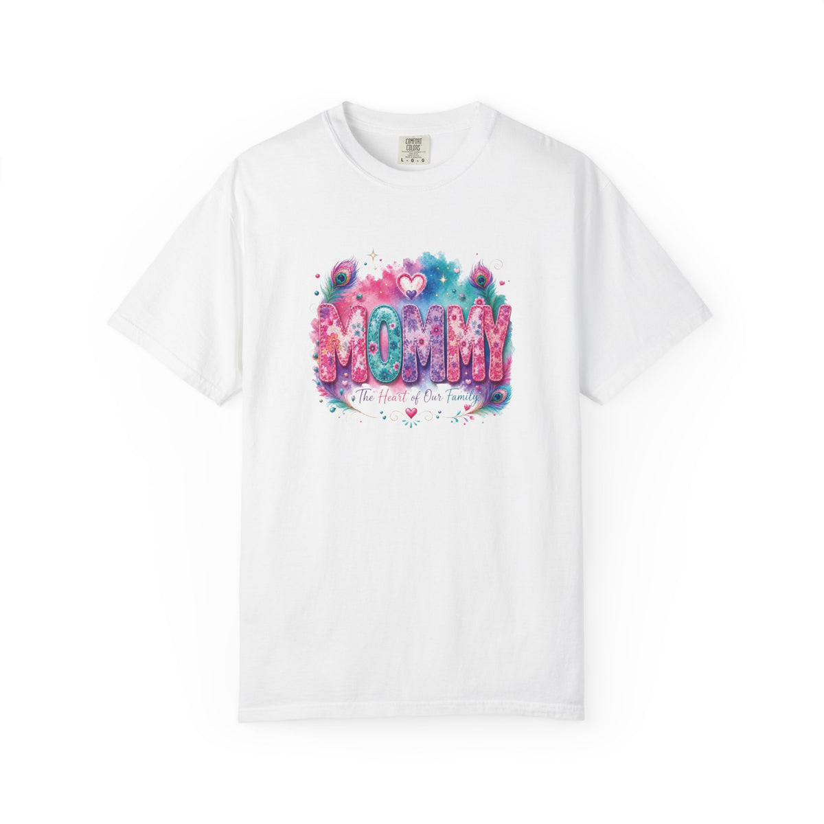 MOMMY Watercolor Floral T-Shirt