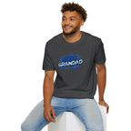 Super Grandad Scotland Flag/Scottish themed T-Shirt — Retro Comic Gift for Grandpa, Father’s Day & Birthday
