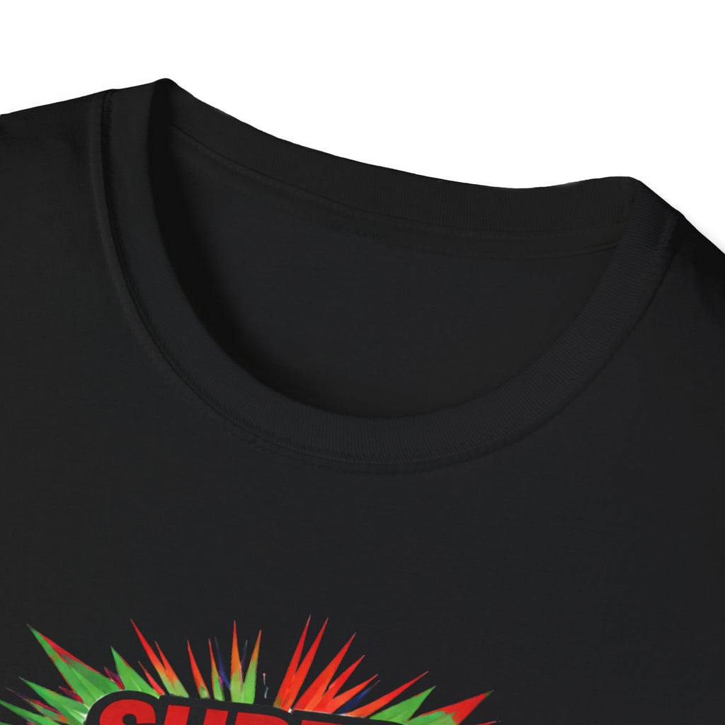 Super Dad Graphic T-Shirt — Wales Flag themed Retro Comic Father's Day Tee