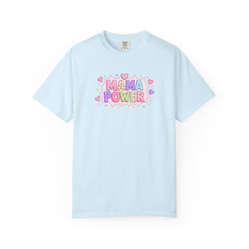 Mama Power T-Shirt — Cute Pastel Mom Pride Graphic Tee