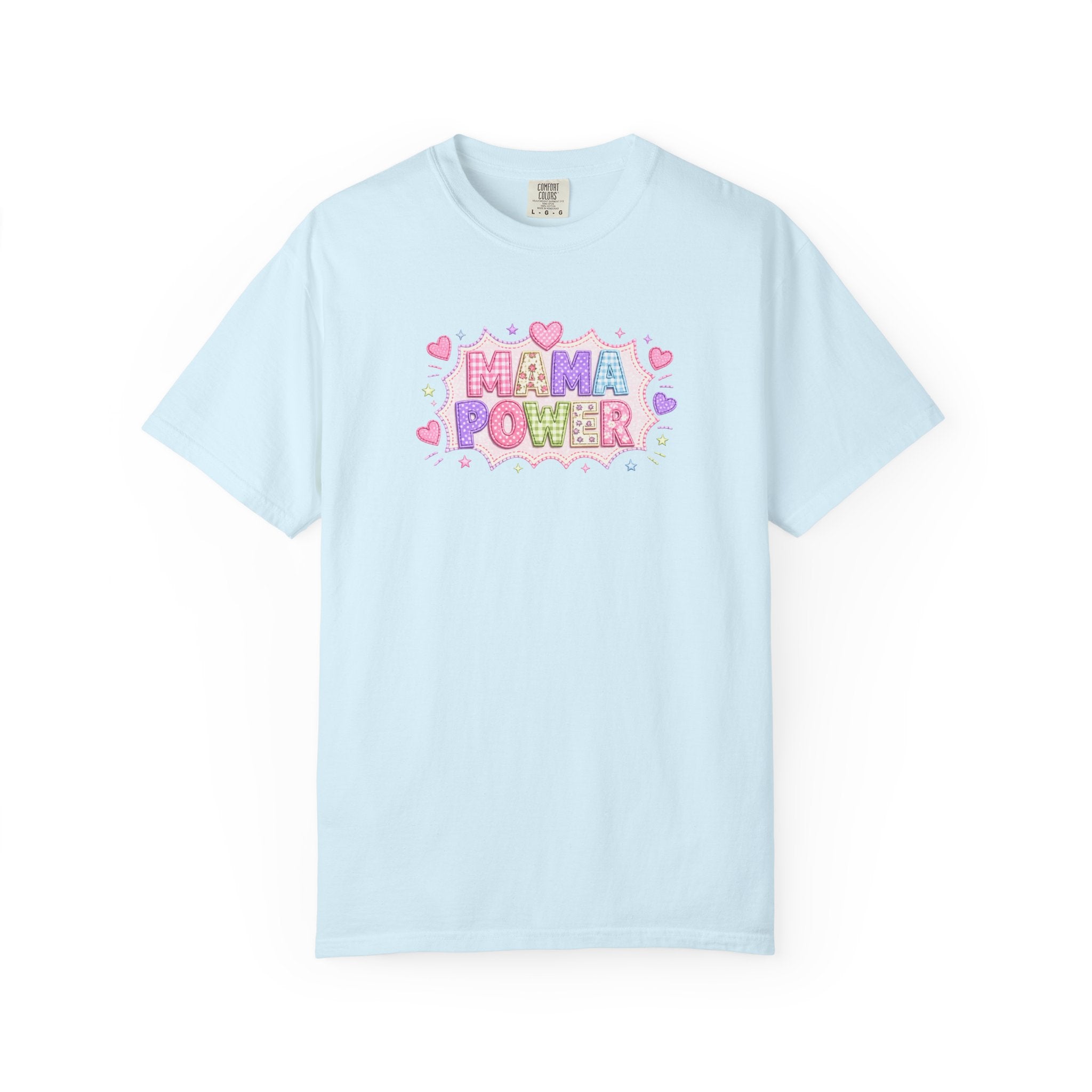 Mama Power T-Shirt — Cute Pastel Mom Pride Graphic Tee