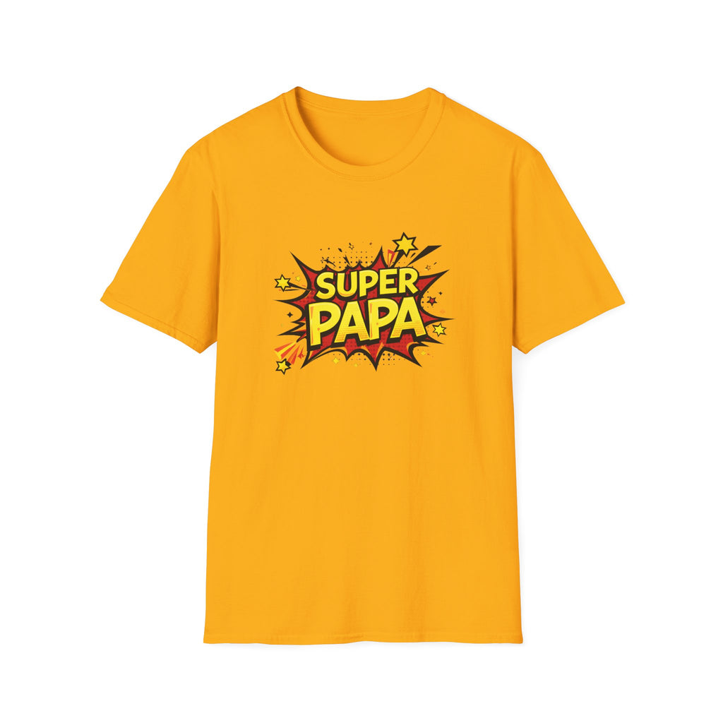 Super Papa Comic Graphic T-Shirt — Father’s Day Gift Tee
