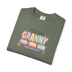 Granny Floral Retro Tee — "My Favourite People Call Me Granny"