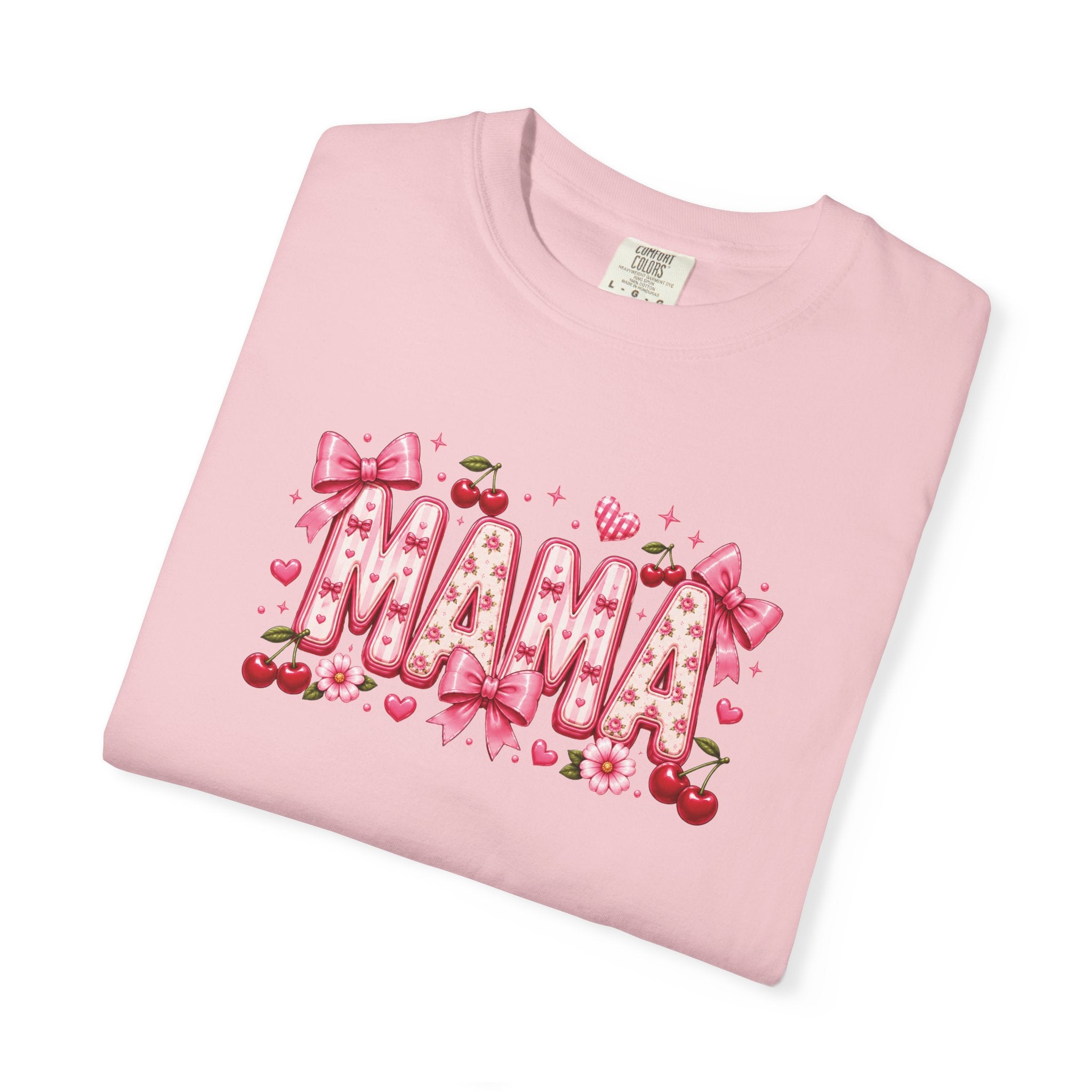 MAMA Floral Heart T-Shirt