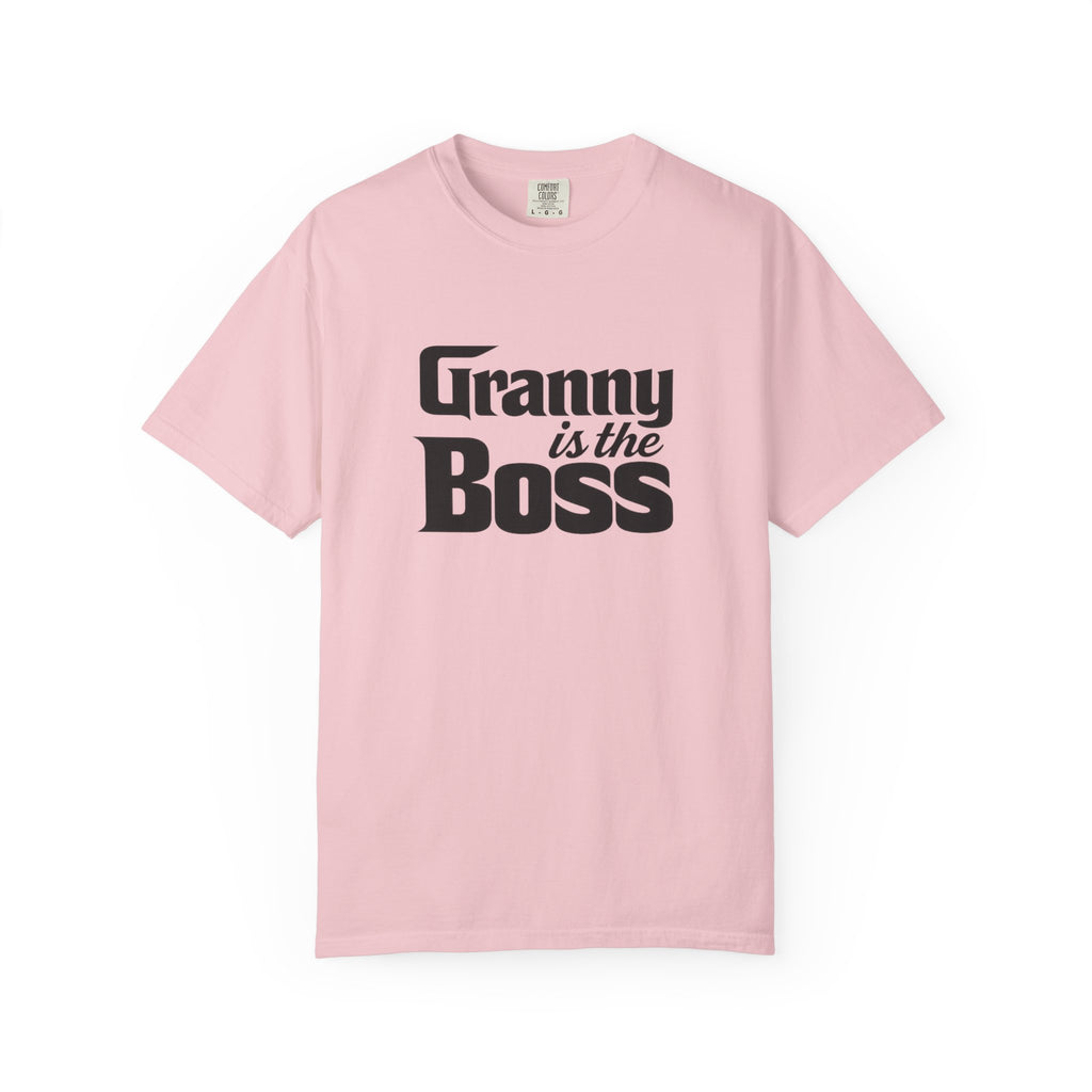 Granny Is the Boss T-Shirt – Funny Grandma Gift, Mother’s Day & Birthday Tee