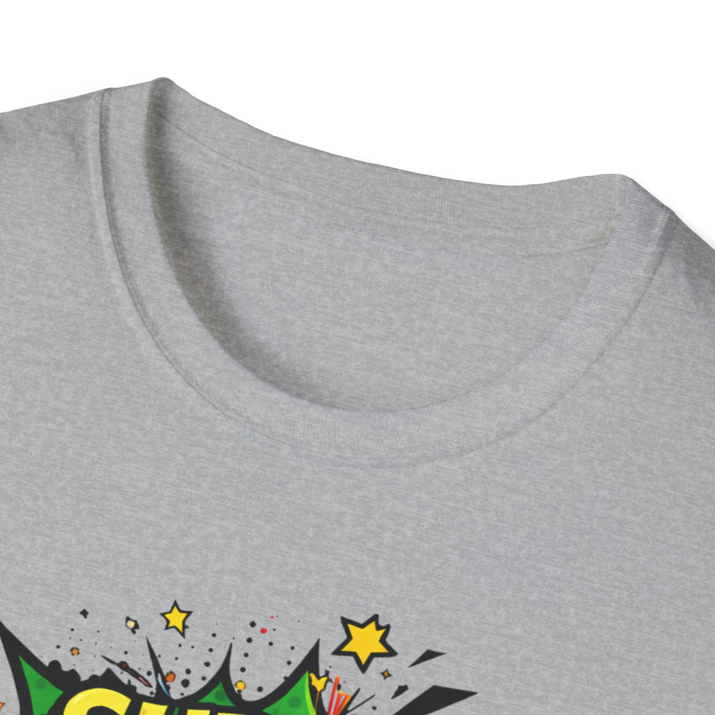 Super Dad Comic-Style T-Shirt — Father's Day Gift Tee