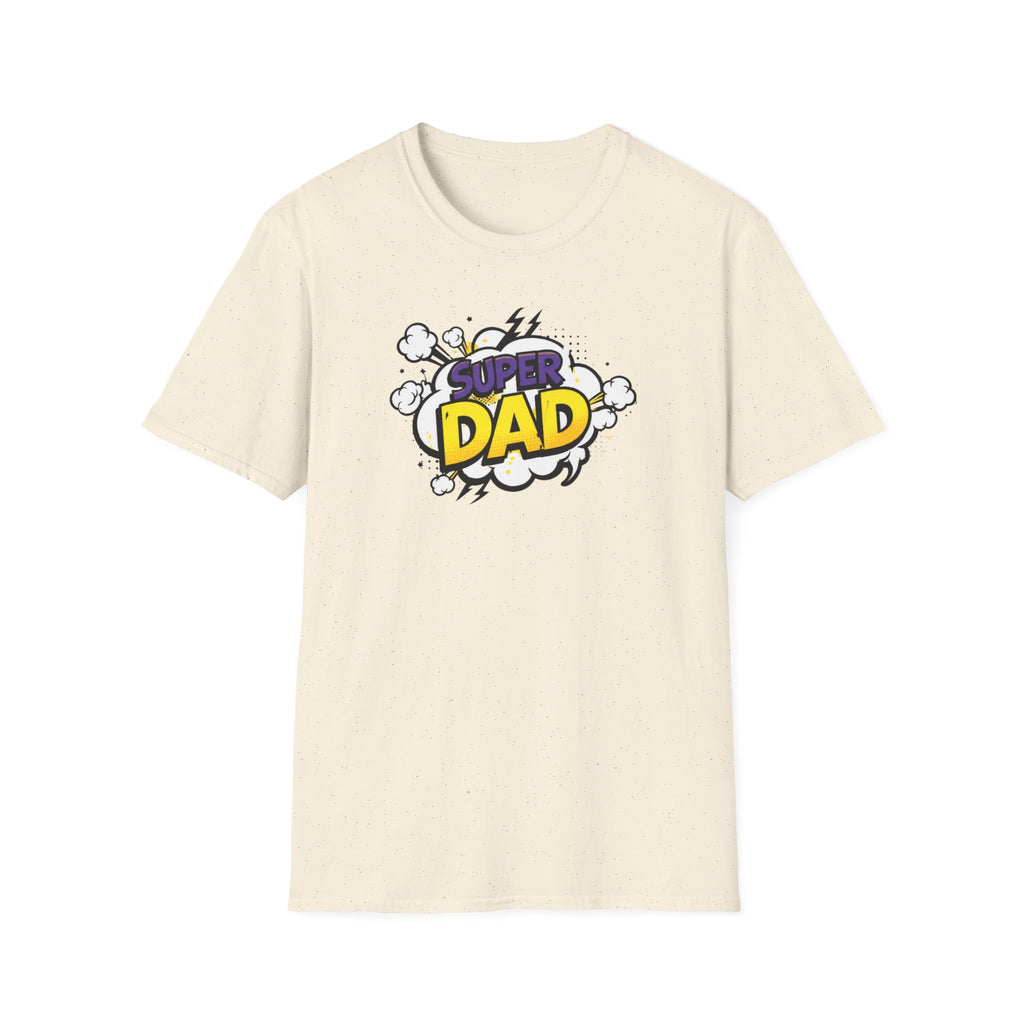 Super Dad T-Shirt — Comic Pop Art Father’s Day Gift