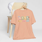 Nana Baby Blocks Tee — Personalized Grandmother Name Shirt