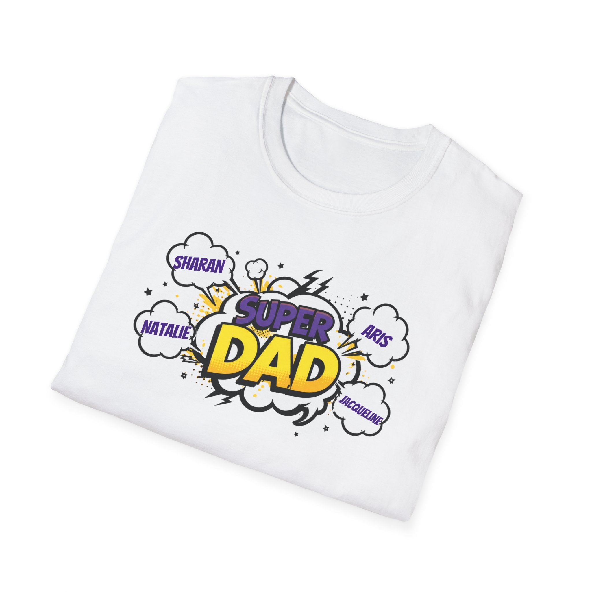 Super Dad Comic T-Shirt – Funny Father’s Day Gift