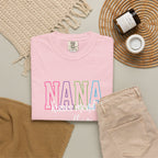 NANA Pastel Rainbow Tee — Grandma Gift T-Shirt