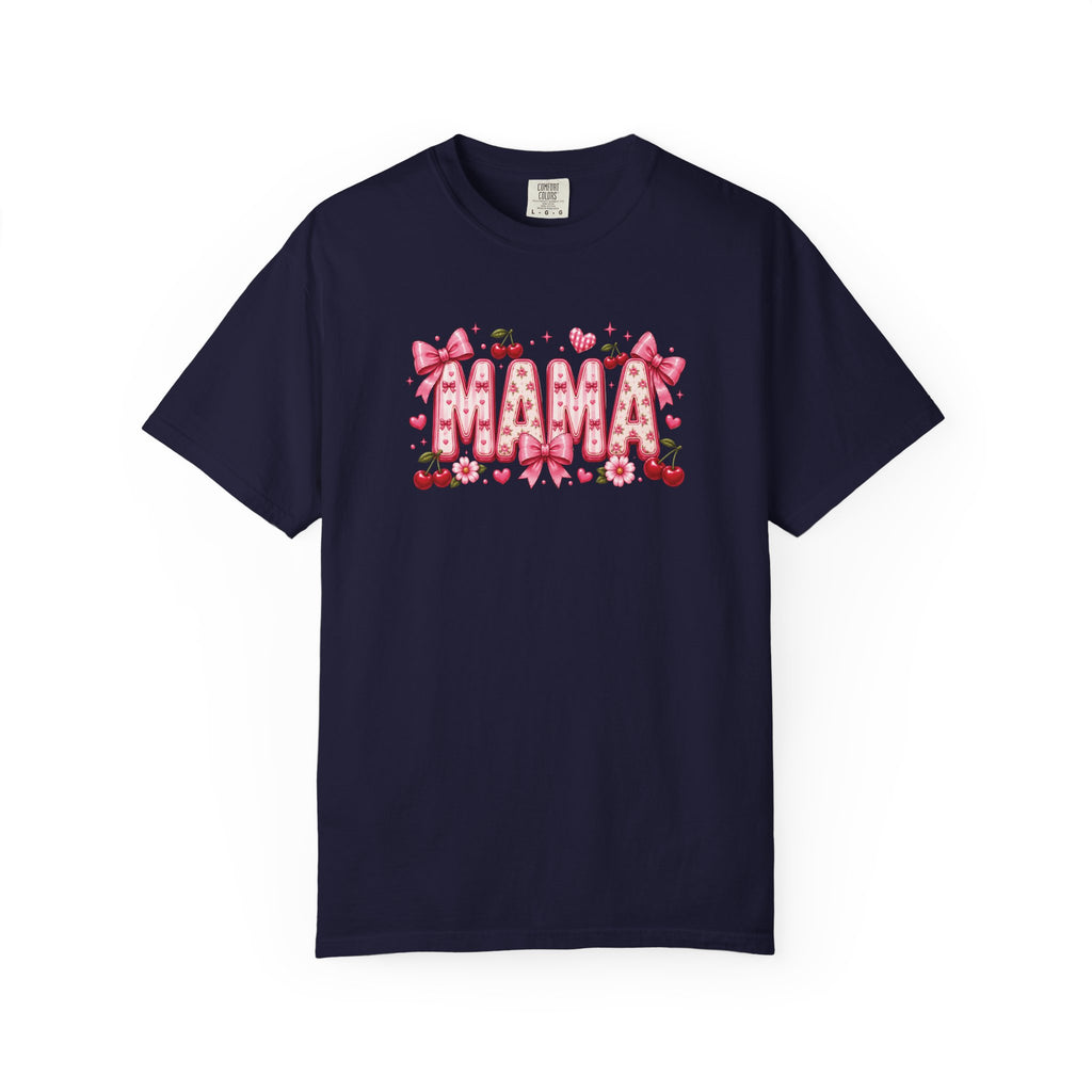 MAMA Floral Heart T-Shirt