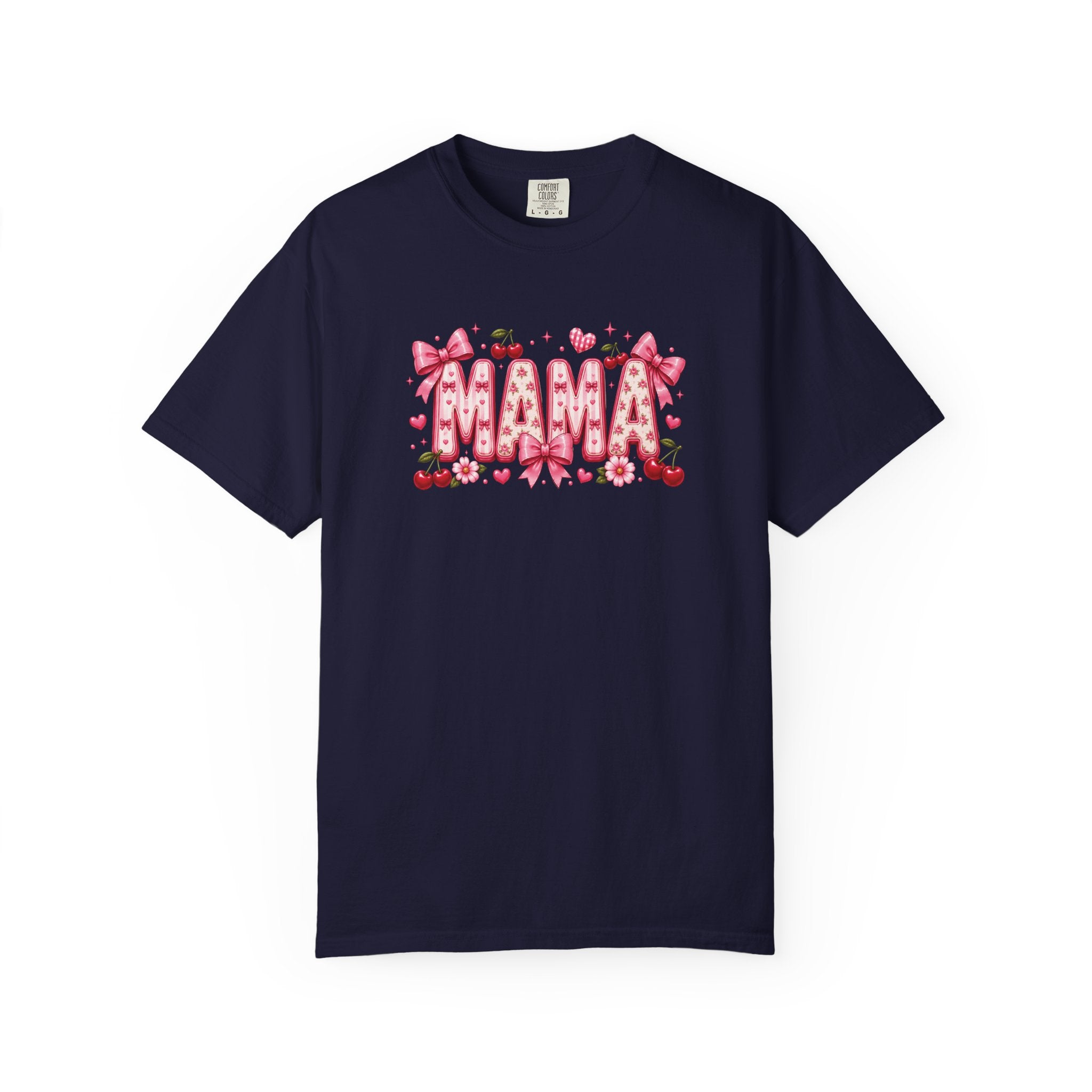 MAMA Floral Heart T-Shirt