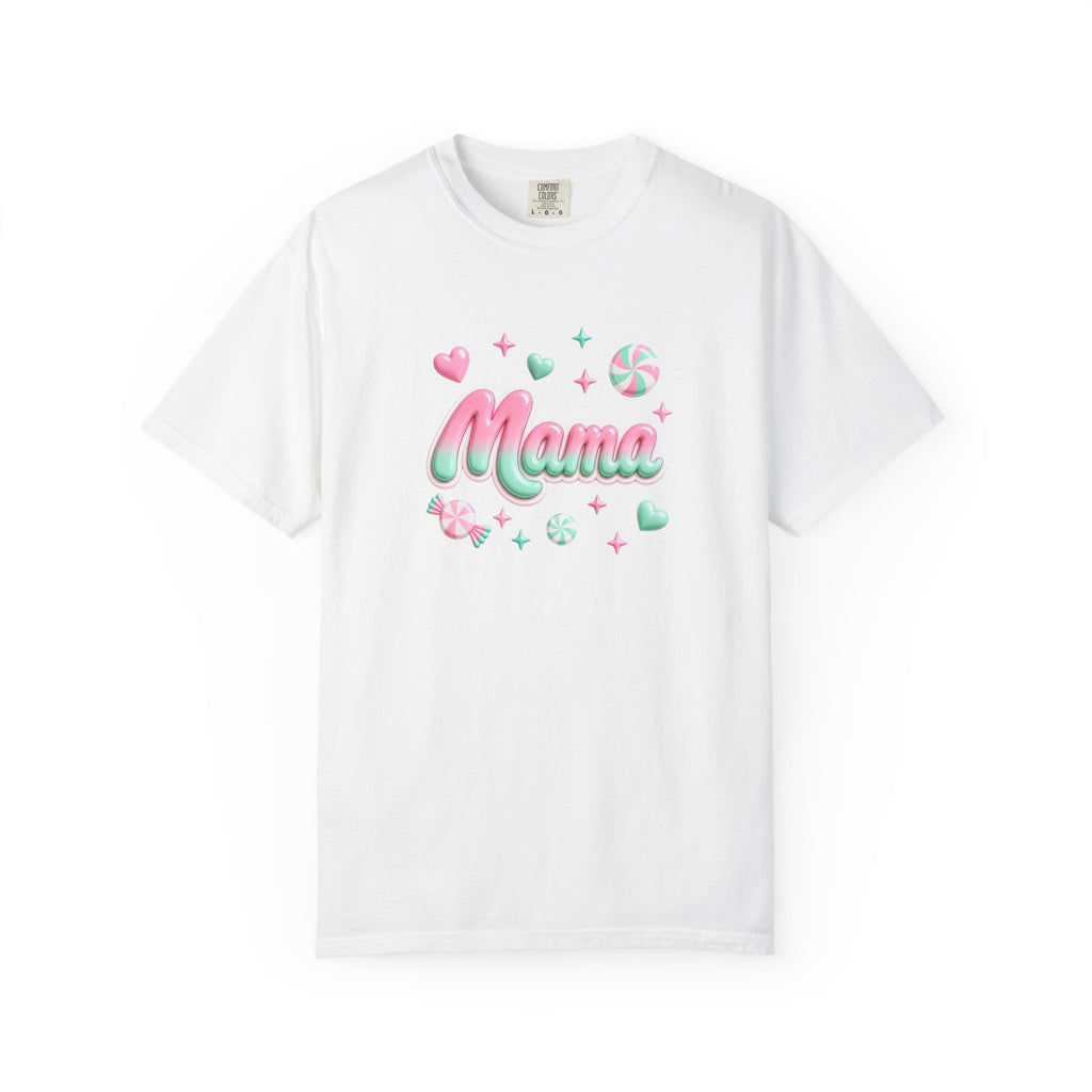 Mama Pastel Candy Script T-Shirt
