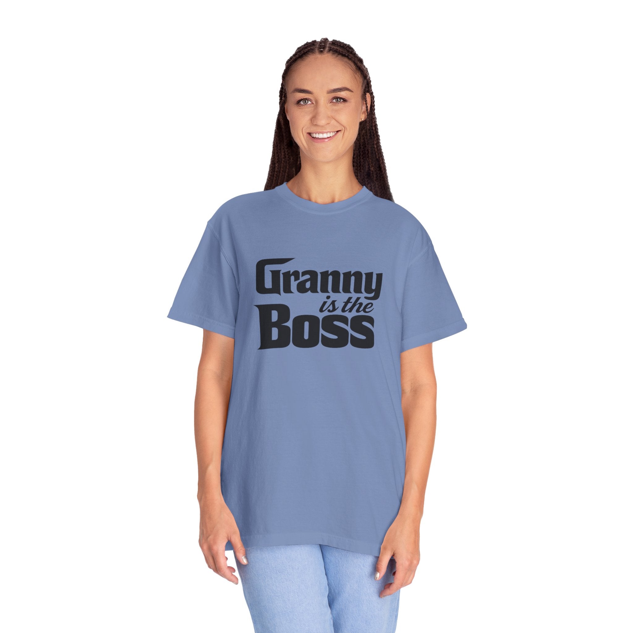 Granny Is the Boss T-Shirt – Funny Grandma Gift, Mother’s Day & Birthday Tee