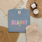 Granny Floral Graphic T-Shirt — "Granny makes the world a little softer, a little kinder, a little warmer"