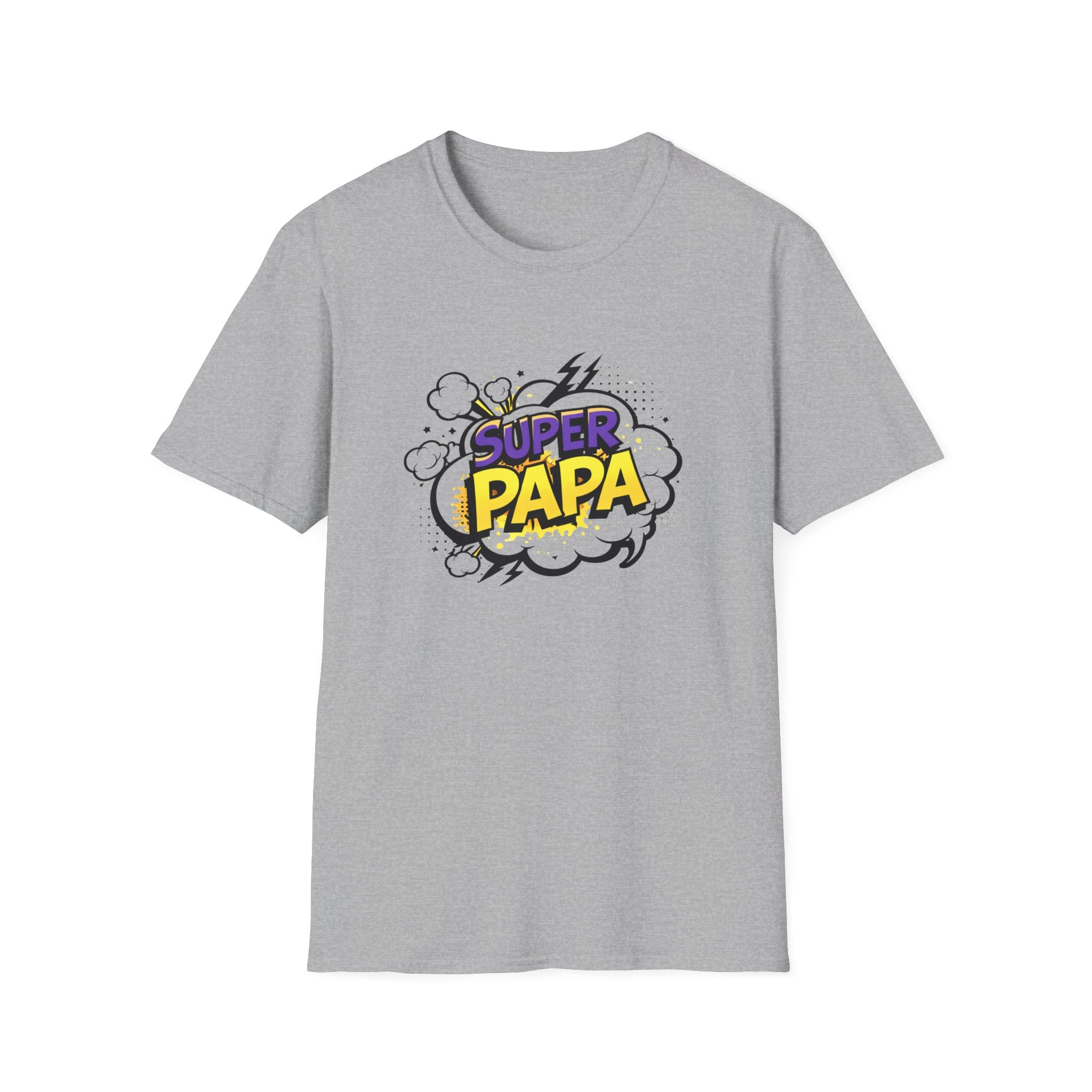 Super Papa T-Shirt — Comic Book Style Father’s Day Tee