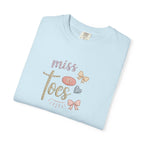 Miss My Toes Graphic T-Shirt – Cute Baby Feet & Bows Tee