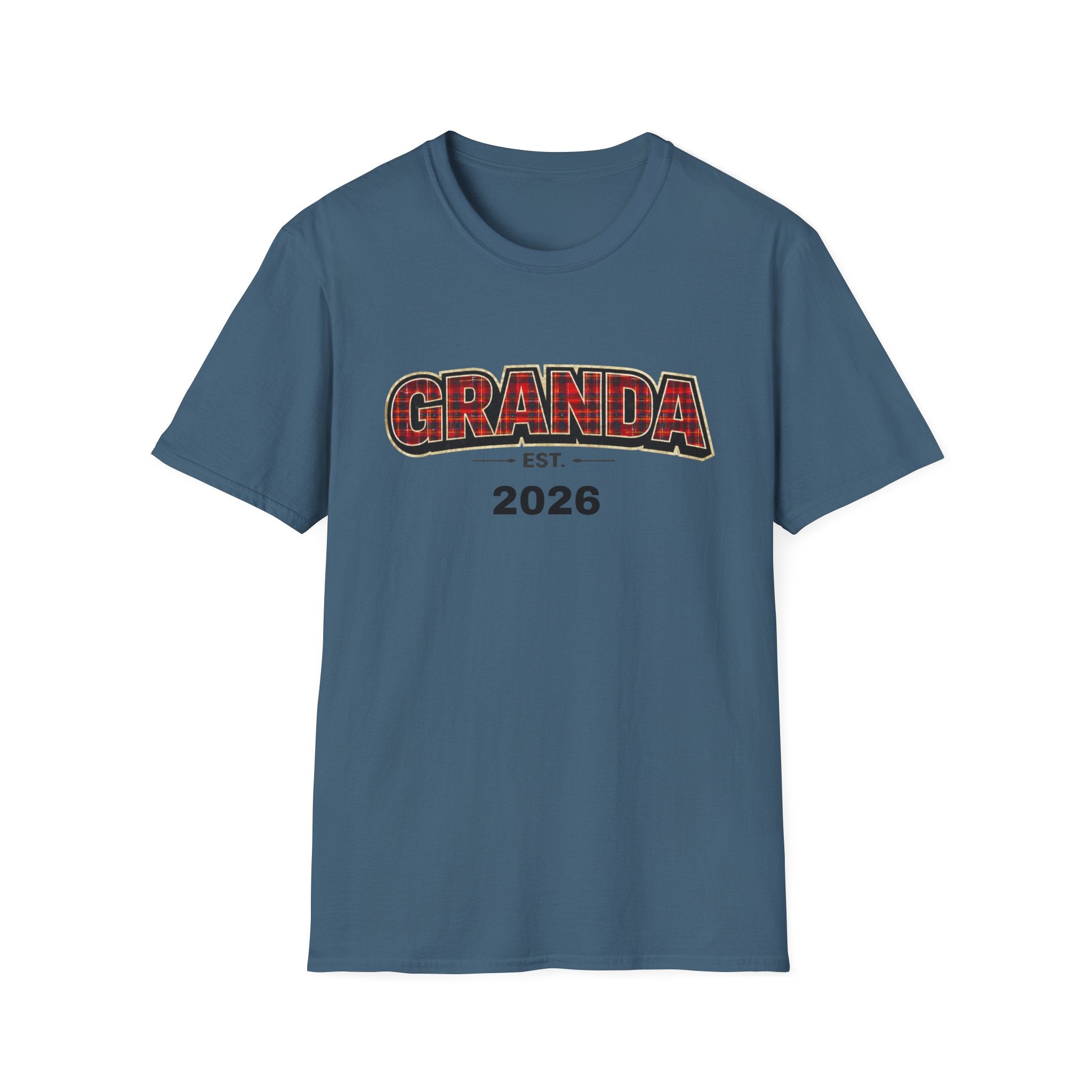 GRANPA Tartan Est- Personalised T-Shirt