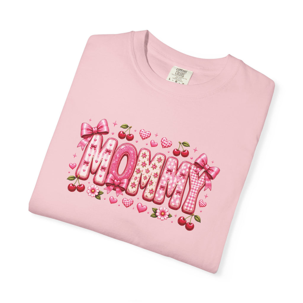 MOMMY Floral Heart T-Shirt