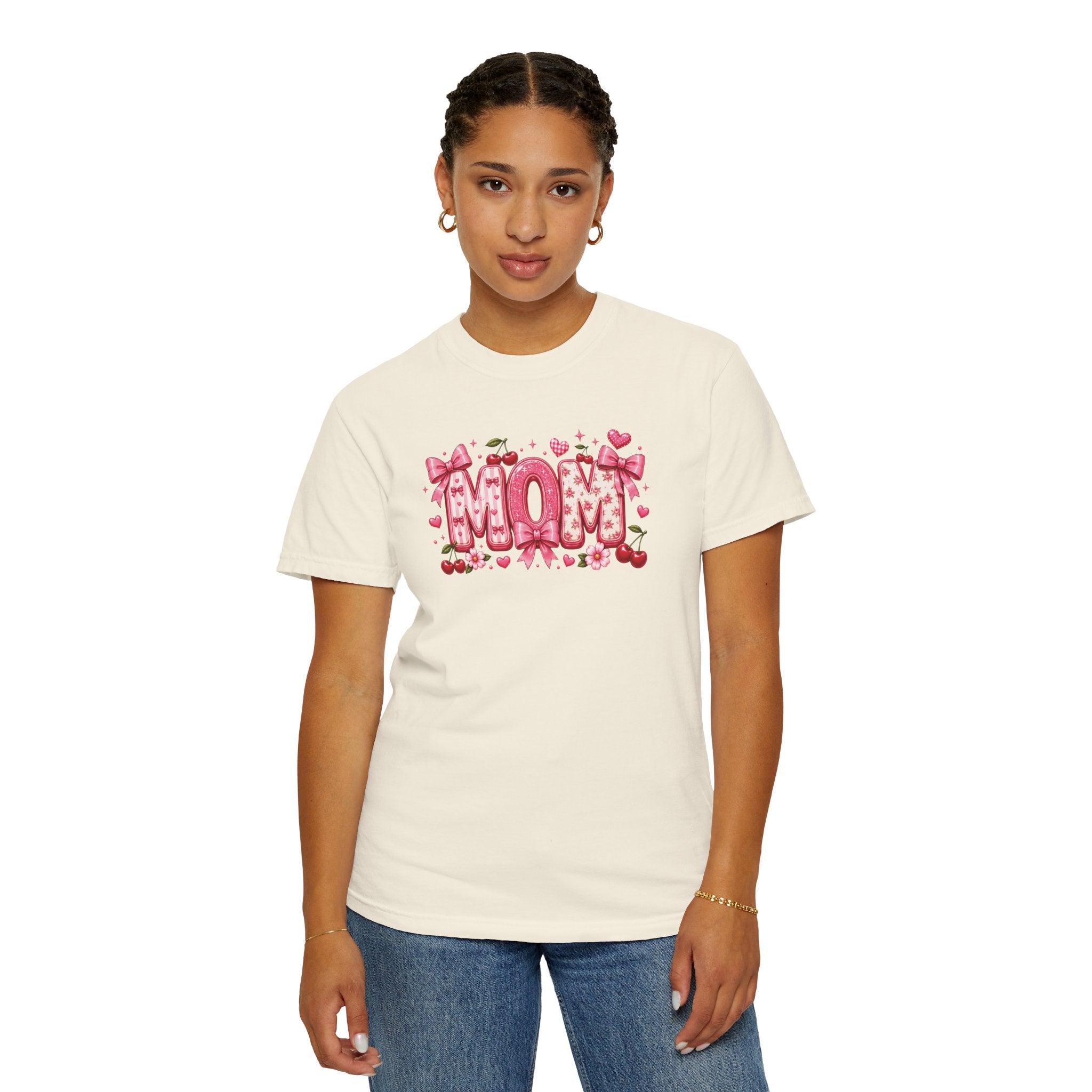 MOM Floral Heart T-Shirt