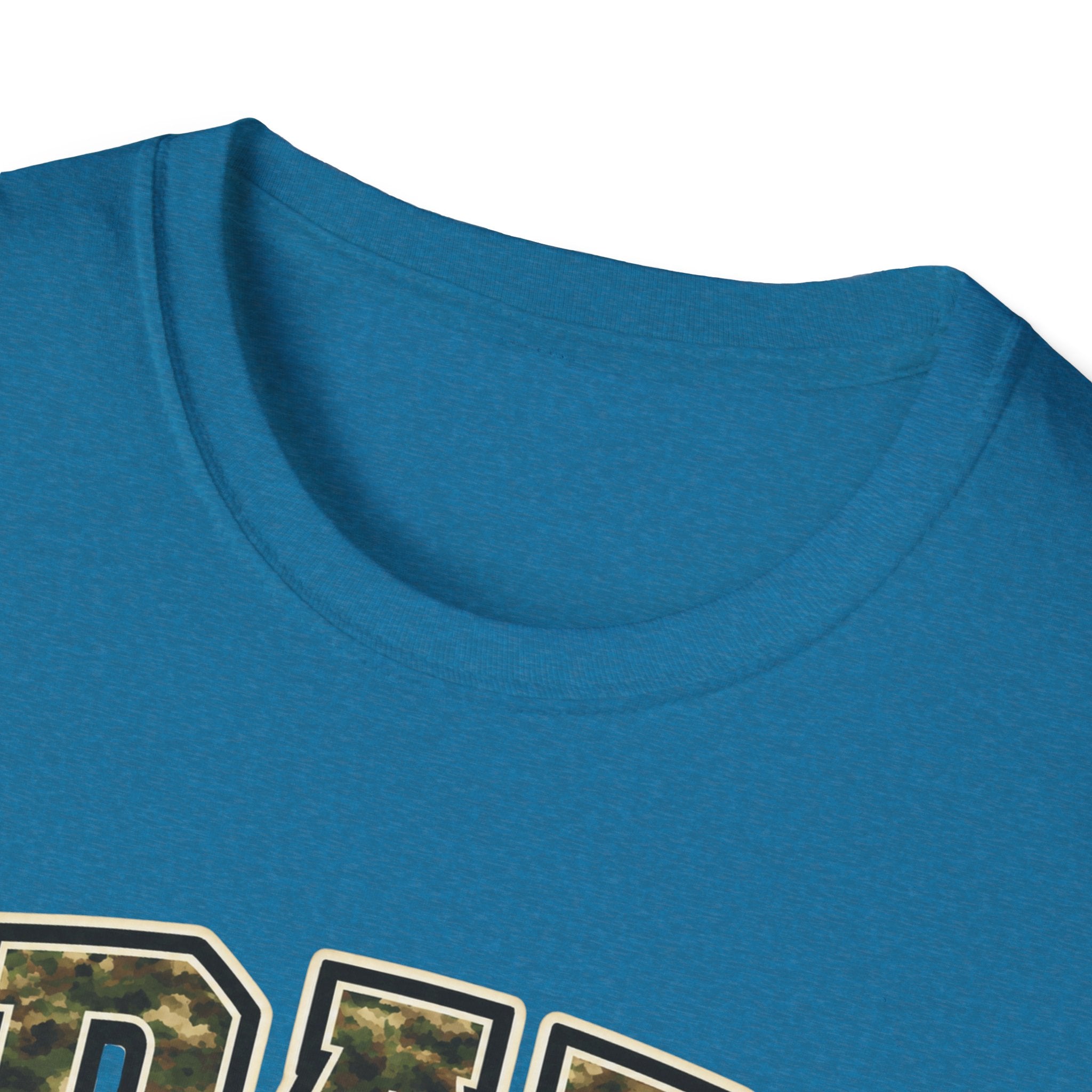 Dad Loves His Little Troops Camo T-Shirt — Personalized Kids' Names