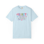 Granny Floral Tee — "Granny is the sunshine that makes our family garden bloom with love"