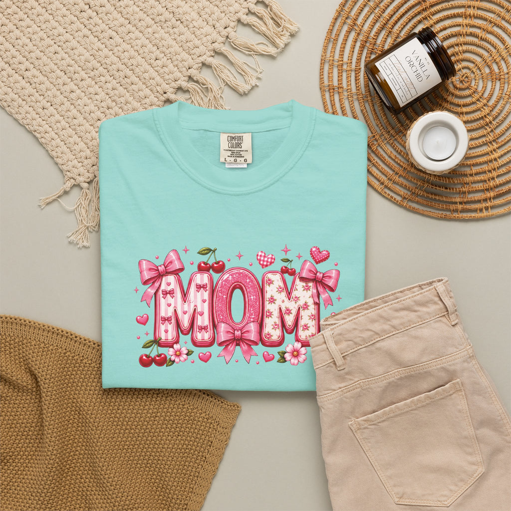 MOM Floral Heart T-Shirt